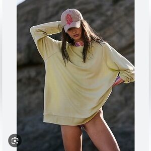 NWT Free People  playbook oversize tunic